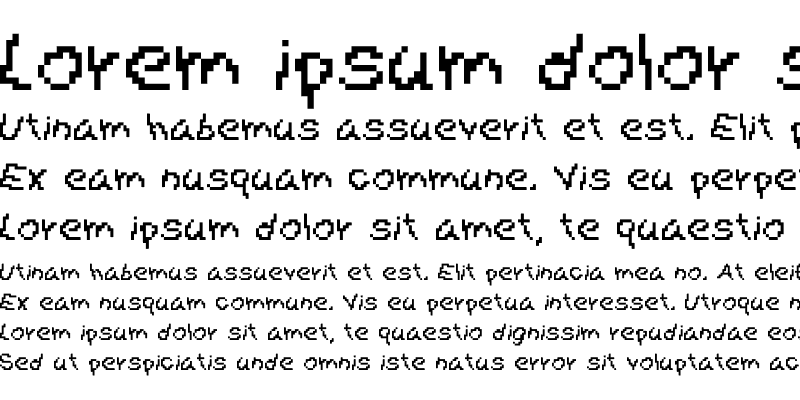 Sample of Gibberesque Medium