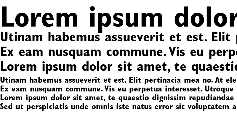 Sample of Gill Sans MT Condensed Bold