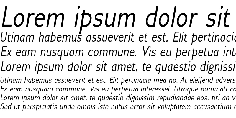Sample of Gillius ADF Cond Italic