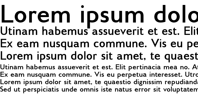 Sample of Gillius ADF No2 Bold