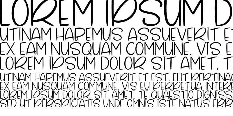 Sample of Gillmore Regular