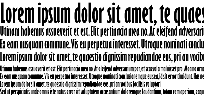 Sample of GillSans-ExtraCondensed