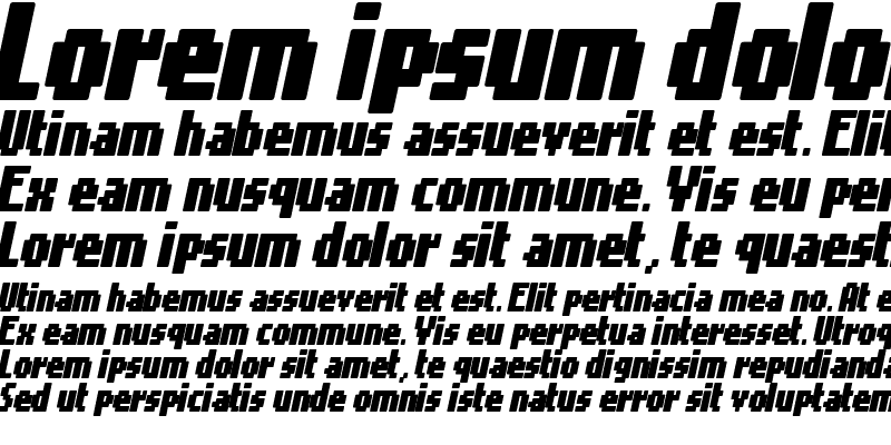 Sample of Gimenells Italic