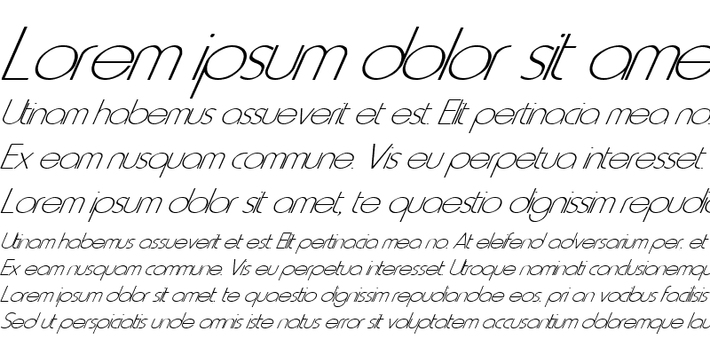 Sample of GiovanniItalic