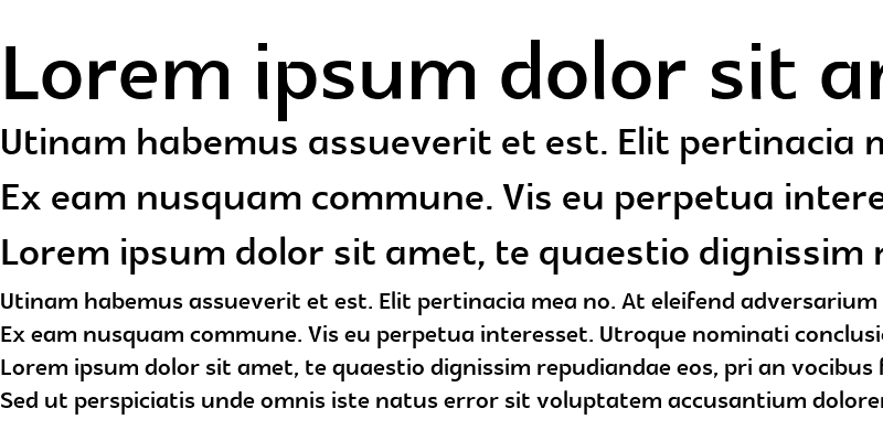 Sample of Glametrix Bold