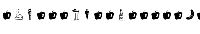 Preview of GMDoodles_Food Regular