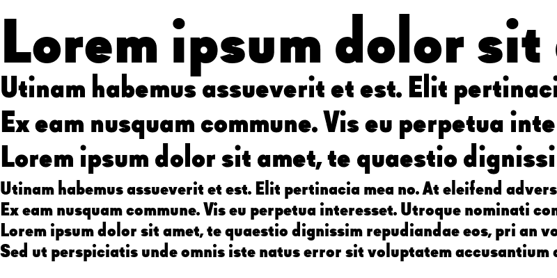 Sample of Goldbill XS ExtraBold