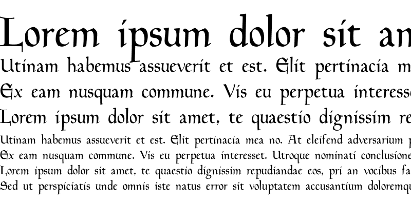 Sample of Golden Script Regular