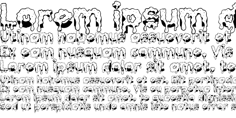 Sample of GooeyDrippySticky