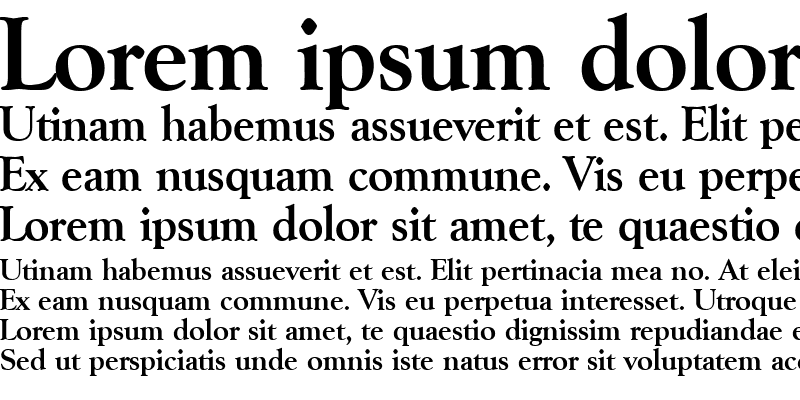 Sample of Goudy-Serial Bold