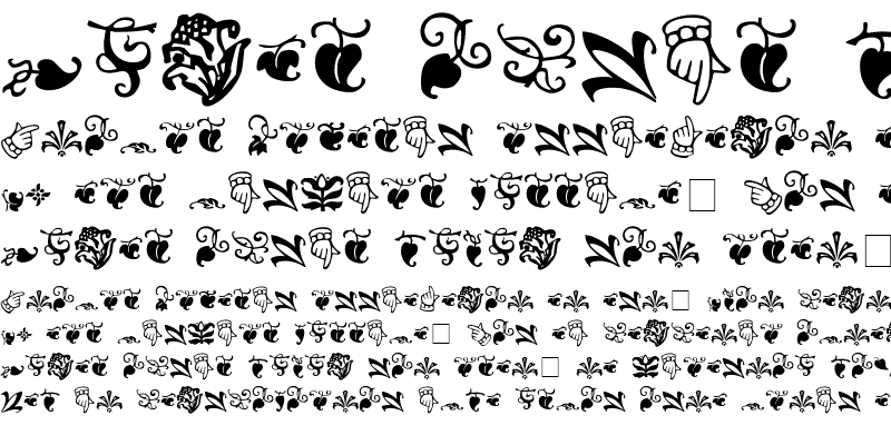 Sample of Goudy-Sorts
