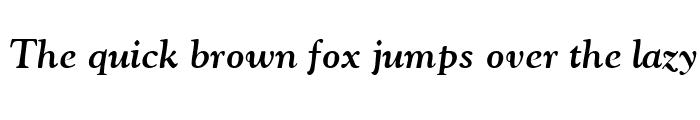 Preview of GoudySSK Bold Italic