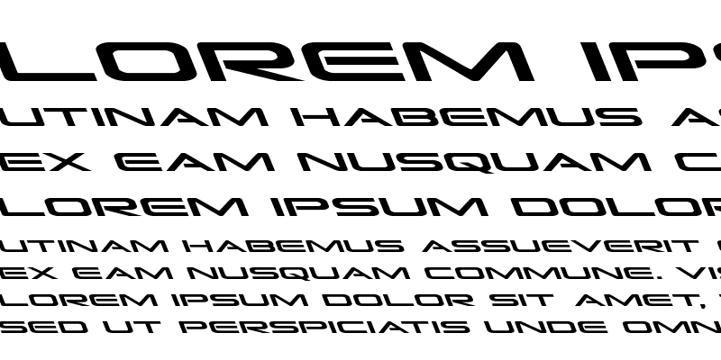 Sample of Grand Sport Leftalic Italic