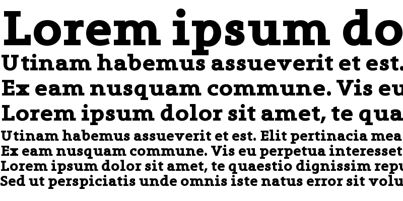 Sample of Grandesign Neue Serif Bold