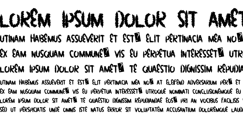 Sample of GreatBush Regular