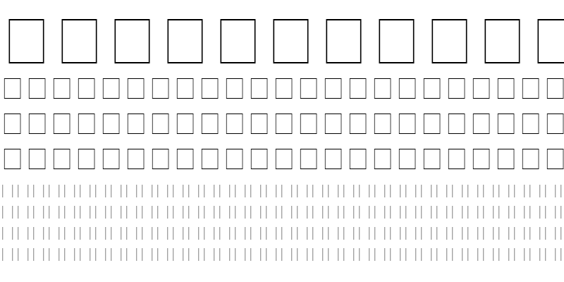 Sample of Greek Symbols Regular