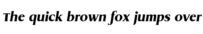 Preview of GriffonExtrabold Italic