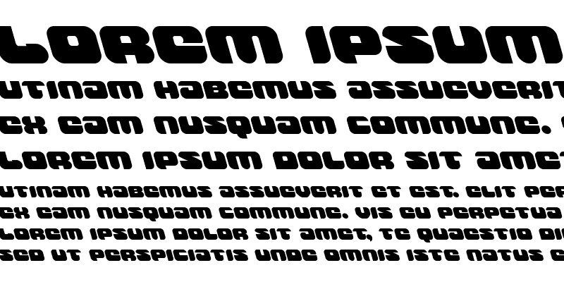 Sample of Groovy Smoothie Leftalic Italic