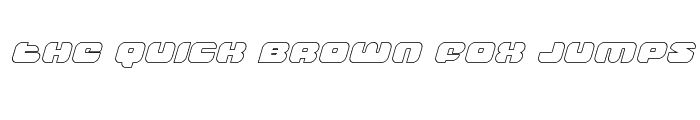Preview of Groovy Smoothie Outline Italic Outline Italic