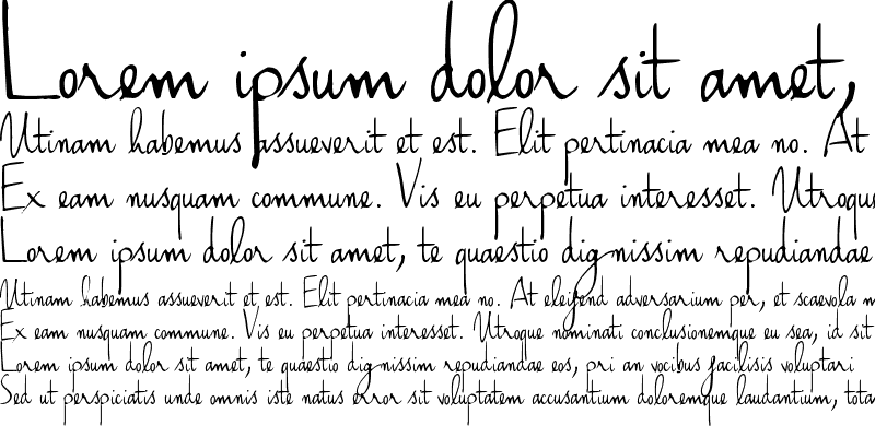 Sample of Haiku's Script v.09 Regular