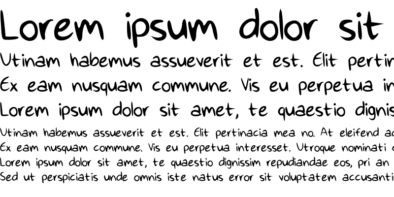 Sample of HappyHand Medium