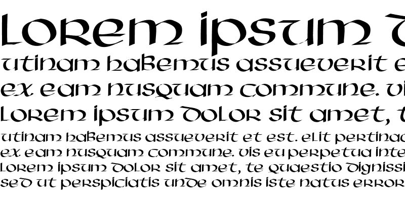Sample of HassianUncial