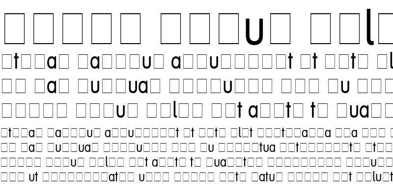 Sample of Helvetica Narrow Profi