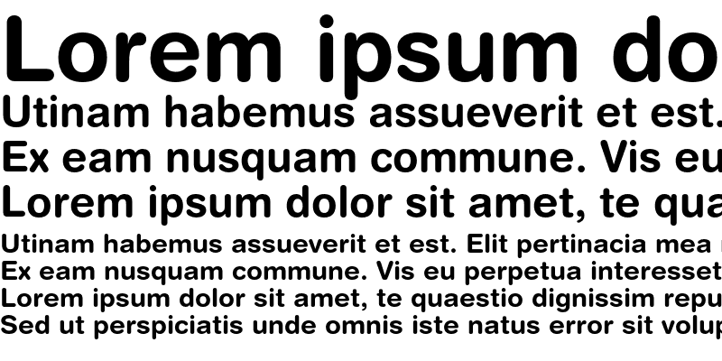 Sample of Helvetica Rounded