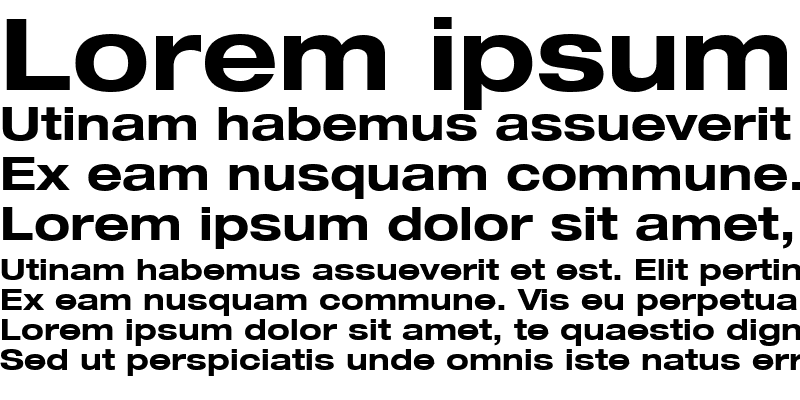 Sample of Helvetica73-Extended Bold