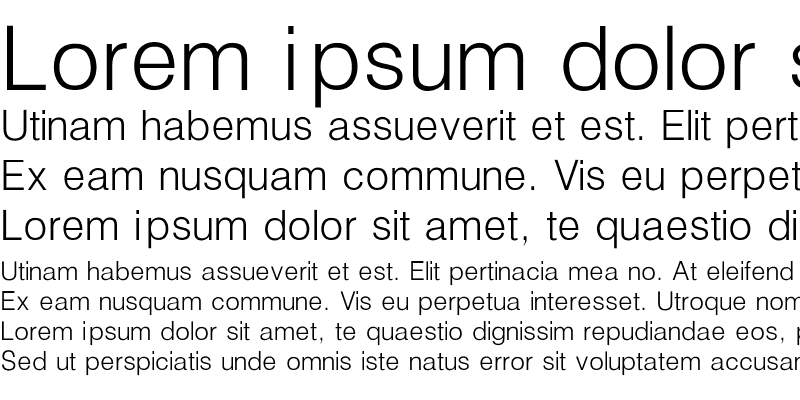 Sample of Helvetica_Light-Normal