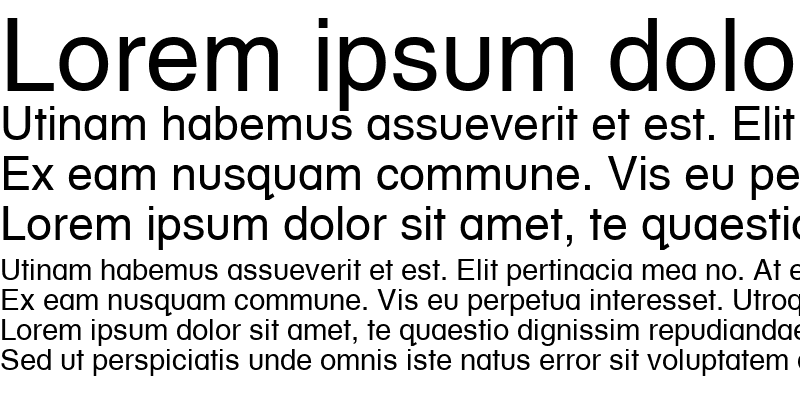 Sample of HelveticaTextbook LT Roman