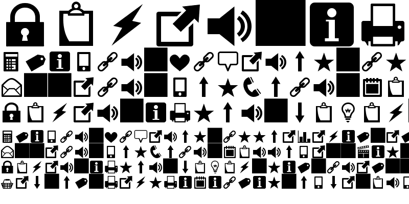 Sample of Heydings Icons