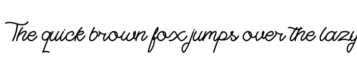 Preview of Highday Script Regular