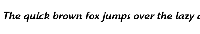 Preview of HighlanderITCOS-Medium MediumItalic
