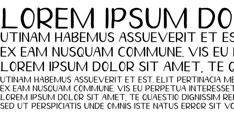 Sample of Homegarden Sans