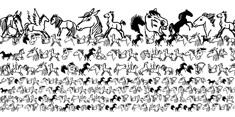 Sample of horsedings