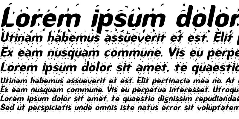 Sample of HotStuff-Extended Italic