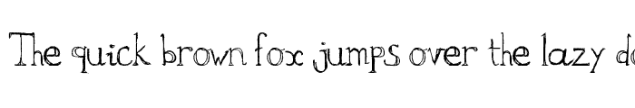 Preview of hubbubhum-font Regular