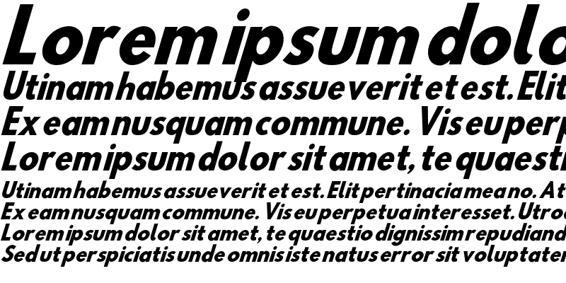 Sample of Hussar Bold, SuperCondensed