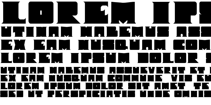 Sample of I Shot The Serif Regular