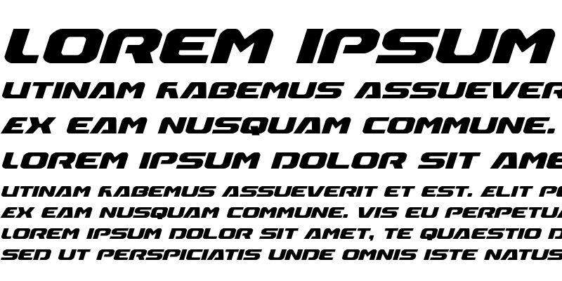 Sample of Iapetus Condensed Italic