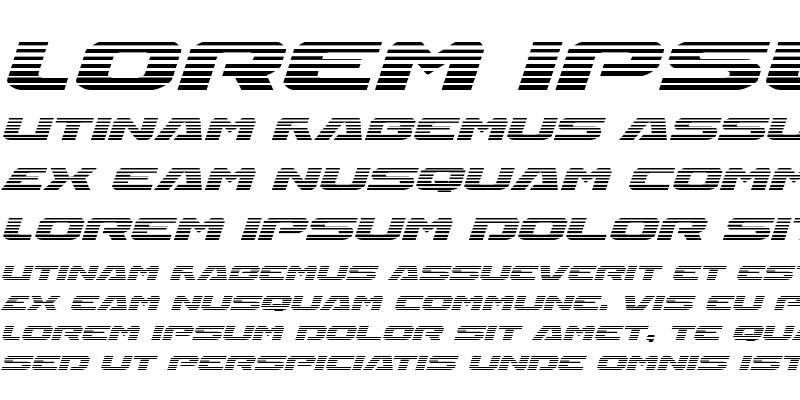 Sample of Iapetus Gradient Italic Italic