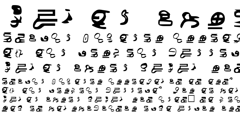 Sample of ID4 Alien Script