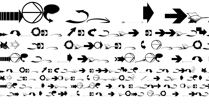 Sample of Idea Arrows Regular