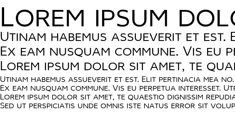 Sample of Idealist Sans Light SC