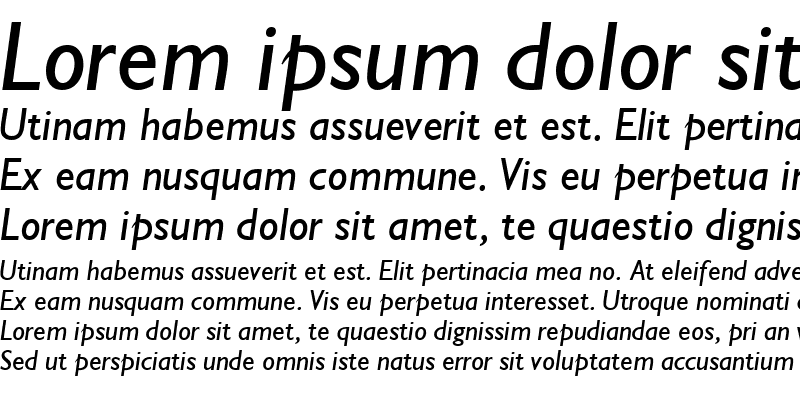 Sample of IdiomSSK Italic