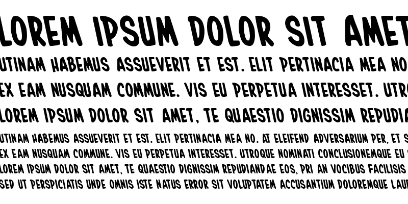 Sample of In-House Edition Leftalic Italic