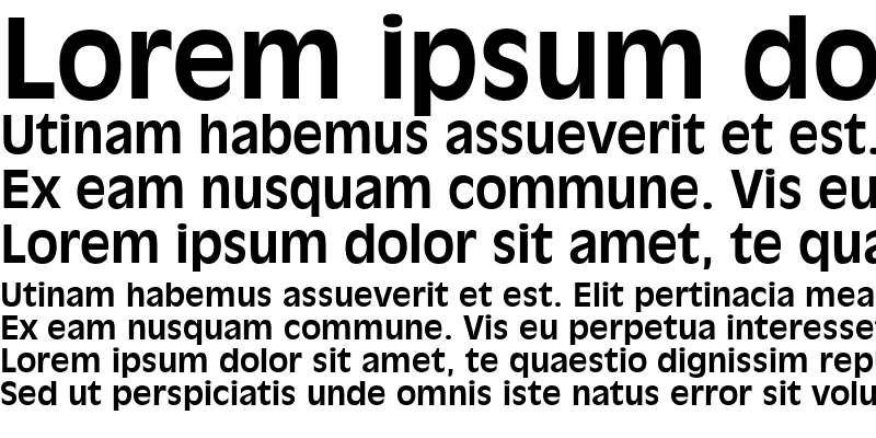 Sample of Incised 901 Bold