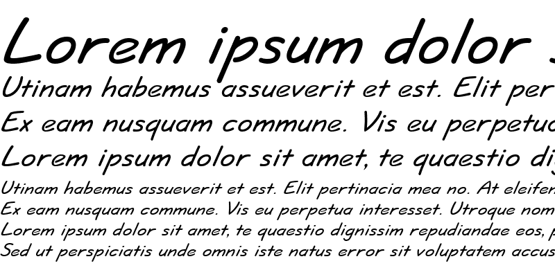 Sample of Informa SSi Bold Italic