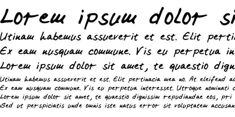 Sample of IngoFont1